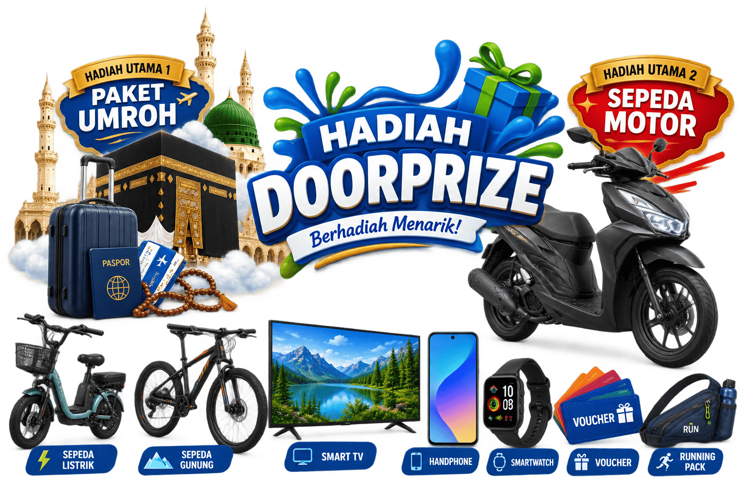 Doorprize ASASTA FUN RUN 2026